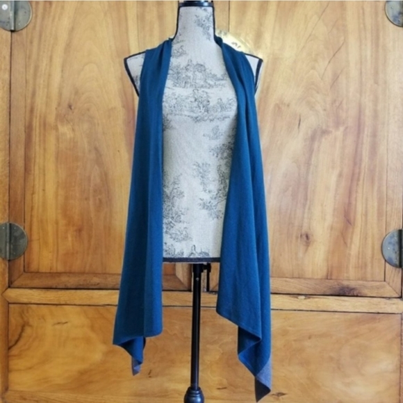 Kinross cashmere wool/silk blend duster - Picture 3 of 6